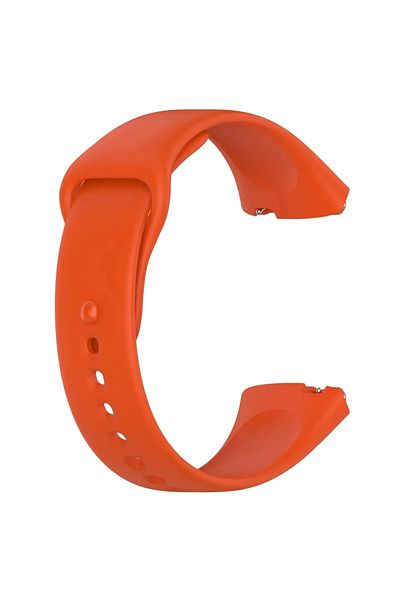 Choice Redmi Watch 3 Active Orange Silicone Strap For Redmi Watch 3 Active/Lite Bracelet Watchband + Protec