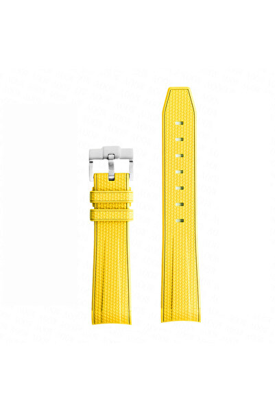 Choice 20mm yellow Watch Band for Omega X Swatch Joint MoonSwatch Strap for Seamaster 300 Men Women 20mm Ru