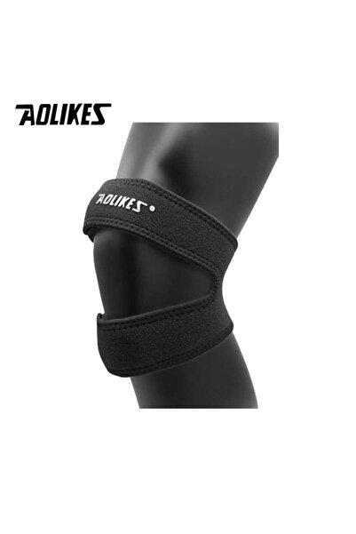 Aolikes النوع أ - أسود، قطعة واحدة، ضمادة داعمة لفّ ، ضمادة مرنة