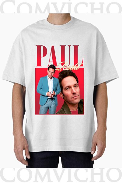 COMVİCHO تي شيرت مطبوع بتصميم بول v1 للجنسين