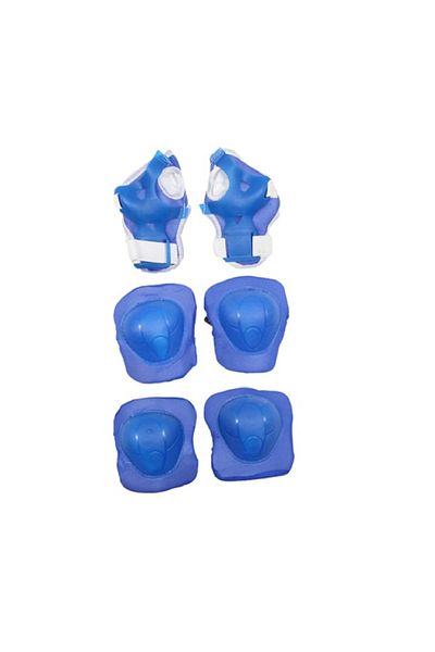 alpmodel 6-Piece High Protection Roller Skates, Skateboards, Cycling Protection Set Knee Pads Wristband Elbow Pads Set