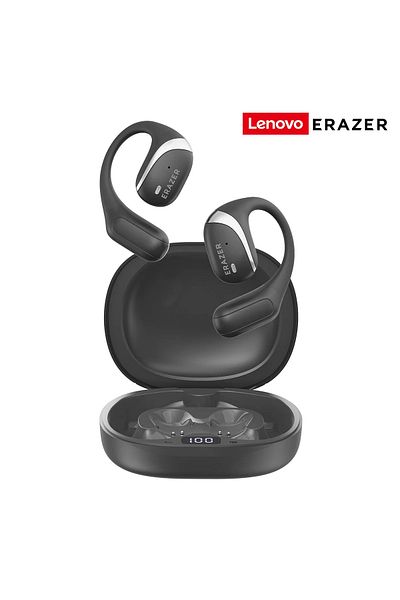 Choice Black Lenovo ERAZER X9 Wireless Bluetooth 5.4 Earphones Sports Wireless Headphones With Mic Touch Co
