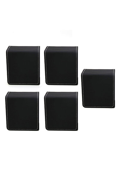 Choice 5 Pcs Matte Black Lnofxas Black Single Watch Gift Box with Pillow PU L...