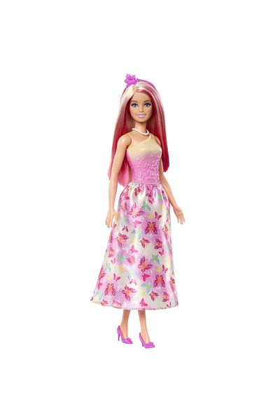 Barbie BARBIE DOLL WITH BLONDE AND PINK HAIR
