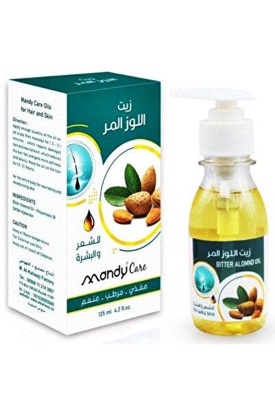 MANDY CARE ماندي كير - زيت اللوز المر للشعر والبشرة، 125 مل