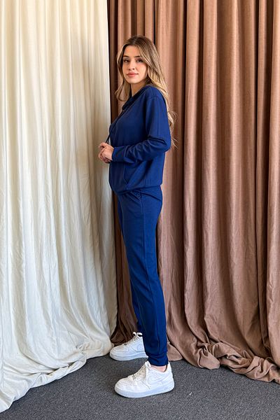 ModaPlaza Women's Kangaroo Pocket Tracksuit Set 968