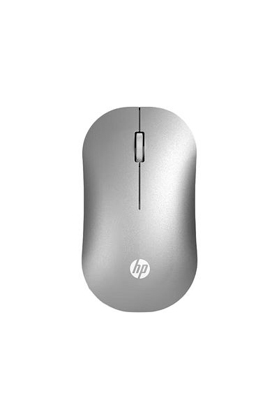 HP Silver HP DM10 Wireless Bluetooth Dual-mode Mouse Business Office Wireless Mouse Apple Notebook Micr