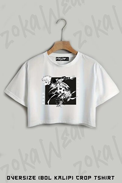 ZOKAWEAR Tricou oversize cu imprimeu Blue Lock Seishiro Nagi