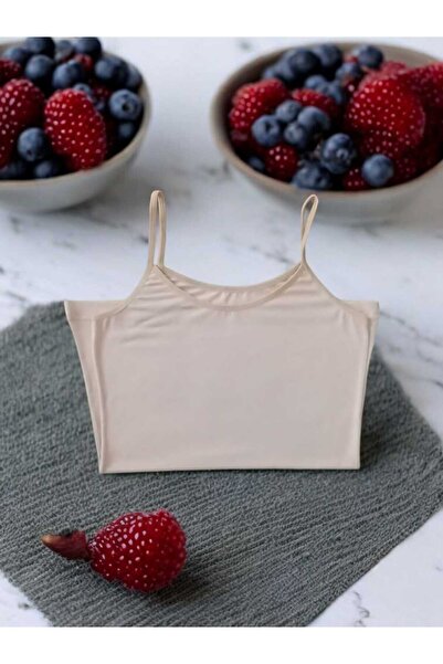 HAYEL 1 Piece Black White Skin Color Women's Strap Tank Top