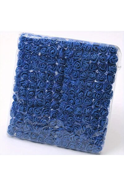 Choice1 باقة زهور من الفوم الأحمر الصغير من الدانتيل باللون الأزرق الملكي مكو...