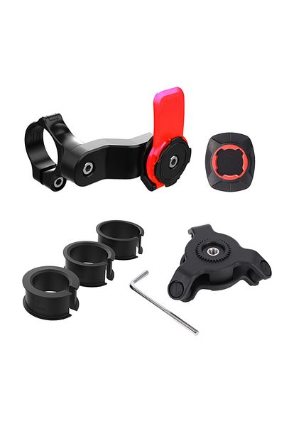 Choice F Motorcycle Bike Phone Holder Stand Bicycle with Shock Absorber Phone Bike Holder 360° Rotatable N.