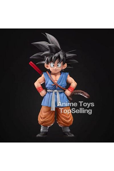BANDAI A 20cm/7.87in Anime Dragon Ball Z Figure GT Goku Figure PVC Statue Collectible Model Toys Gifts