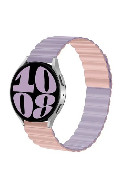 Choice Galaxy 4 5 6 40mm 16 purple pink Magnetic Loop Strap For Samsung Galaxy Watch 7 6 5 4 40MM 44MM 6 Cl