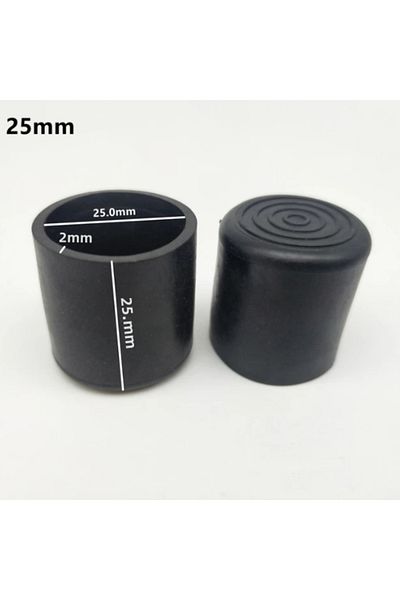 Choice 16 Pcs 25mm 8/16pcs Chair Leg Caps Rubber Feet Protector Pads Furniture Table Covers Socks Plugs Cov