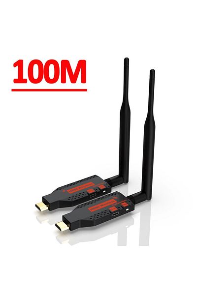 Choice 100M TX and RX 1080P 150m Wireless HDMI Extender 1 TX to 4 Splitter Video Transmitter Receiver for P