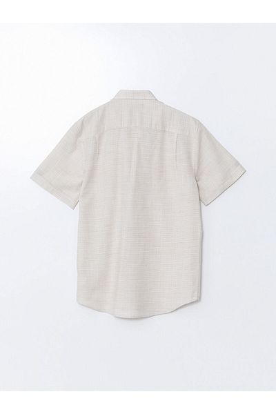 LC Waikiki Ανδρικό πουκάμισο με υφή New Season Regular Fit - S5JJ70Z8