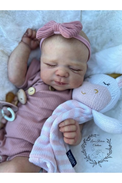 Choice دمية طفل حديث الولادة من NPK بيضاء مقاس 49 سم و19 بوصة - باسكال، جسم ن...