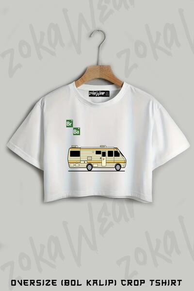ZOKAWEAR Tricou oversize cu imprimeu Breaking Bad Caravan