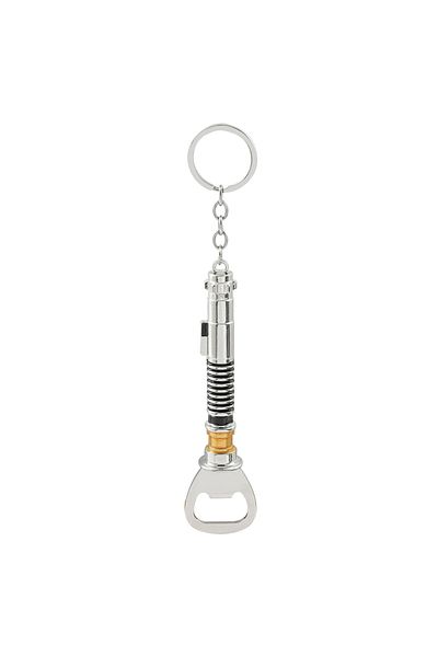 Takara Tomy Christmas Keychain Star Wars 13cm Bottle Opener Keychain Luke Skywalker Lightsaber Themed Beer Cap O