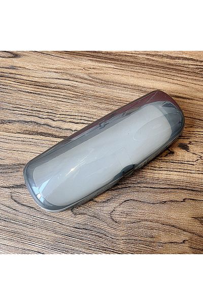 Choice GRAY Transparent Portable Glasses Cases Waterproof Plastic Eyewear Box Hard Shell Reading Glasses Ca
