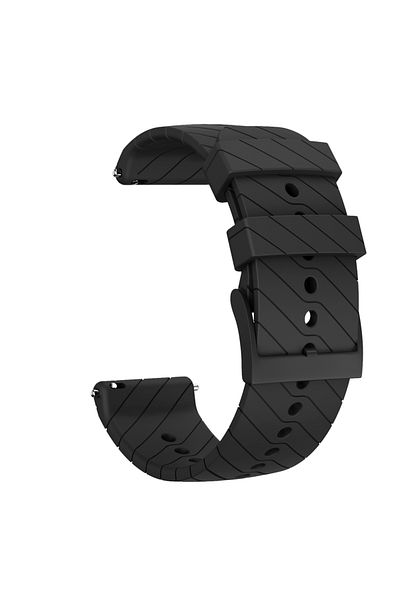 Choice 24mm black 24mm silicone strap Suunto 7 Suunto 9 Baro Suunto Spartan sport soft silicone Hr bracelet