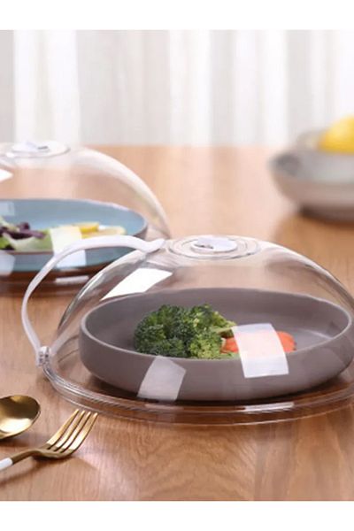 Choice Upgraded version Microwave oven heating appliance Bowl cover Refrigerator round plastic transparent