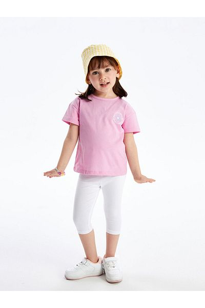 LC Waikiki New Season Baby Girl Basic κολάν με ελαστική μέση - S4DR96Z1