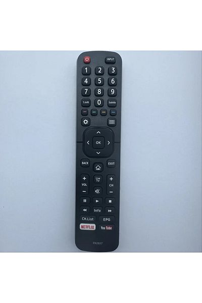 Choice black ABS HIGH QUALITY REMOTE CONTROL EN2B27 FOR HISENSE HD LCD SMART TV