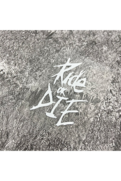 Choice8 ملصقات إطار الدراجة "Ride or Die" مقاس 2.8 × 4 سم (صغير) من LK-RIDE-W...