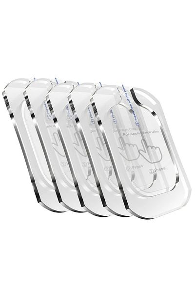 Choice For Apple Ultra 49mm 5 Pcs 5PCS Tempered Glass For Apple Watch Ultra 2 49mm Anti-Scratch Screen Prot