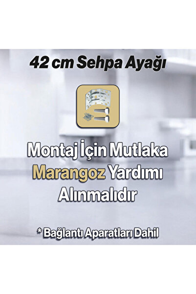 Badem10 Ellipse 4Pcs Coffee Table Leg 42cm Plastic Silver Grey Table Foot Kitchen Coffee Table Desk Furniture Legs