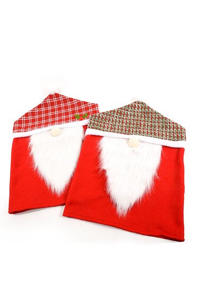 Decorer Set 2 huse scaun model Craciun 48x65 cm