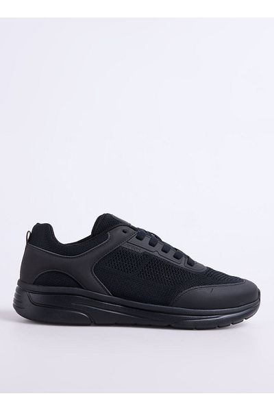 Geox Black Trainers Mens Shoes