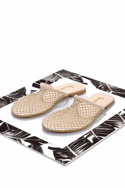 Bambi Beige Women's Slippers K 04012003022