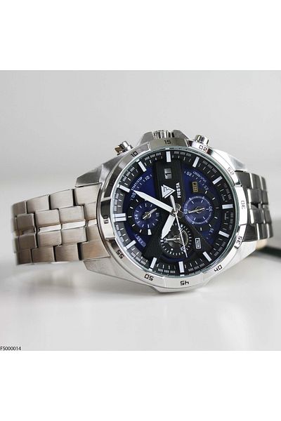 Fiesta Fs000014 Men's Wrist Watch with Steel Band
