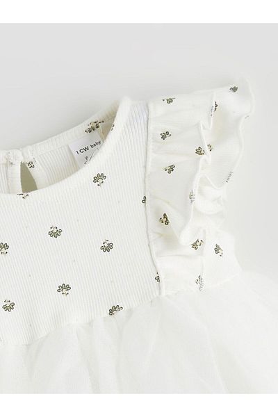 LC Waikiki Lcw Baby Basic Lace Tulle Baby Girl Dress