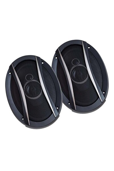 LEONE HR-6935TW 1250 Watt 6 X 9 Kapaklı Çiftli Takım Oval Hoparlör