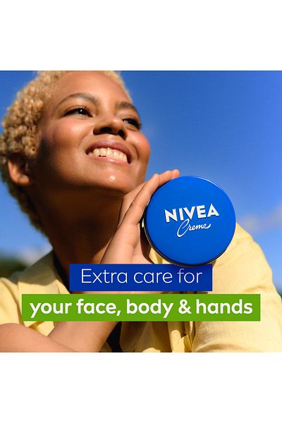 NIVEA Creme Tin Moisturizing Cream, Intensive Moisture for Dry Skin, 150ml, Pack of 2