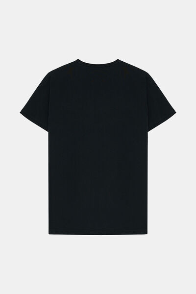 W Collection SİYAH BİSİKLET YAKA T-SHIRT