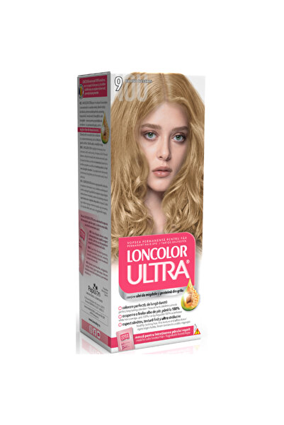 Loncolor Vopsea de par permanenta Loncolor Ultra 9 Blond Deschis, 100 ml