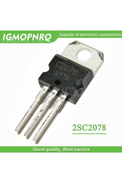 Choice 10PCS 2SC2078 C2078 27MHz RF Amp transistor TO-220 Package new original