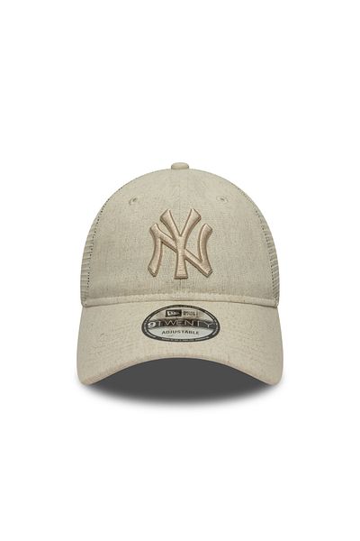 NEW ERA Linen 9Twenty Trucker Neyyan Stn Light Beige Unisex Hat