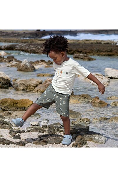 Lassig Palms Uv Protection Swimwear Shorts Deep Olive