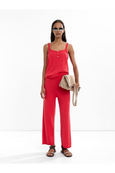 PARFOIS %100 Pamuk Örme Pantolon