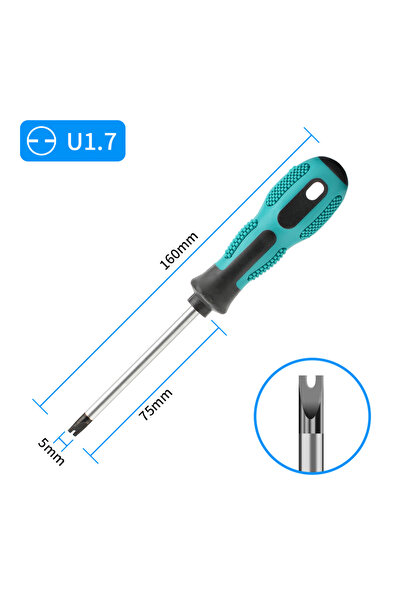Choice3 U1.7 1PC Irregular H-type Screwdriver Irregular Professional Hand Too...