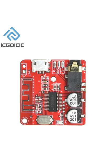 ICGOICIC Pro With Case Mini Bluetooth-compatible Decoder Board Audio Receiver Bt5.0/4.1 Pro Mp3 Lossless Pl