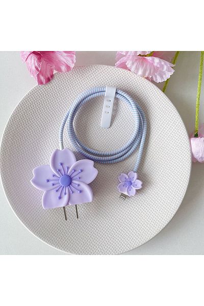 Choice 74 Cute 3D Cartoon Cable Charger Protective Case For iPhone 18W/20W Fast Charging Cable Data Anti-br