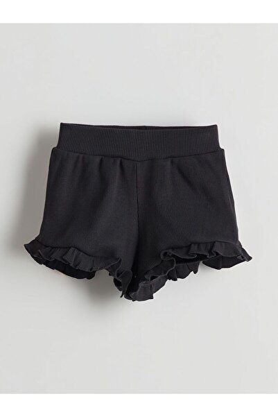 LC Waikiki Lcw Baby Applique Floral Baby Girl Blouse and Shorts 2-Pack