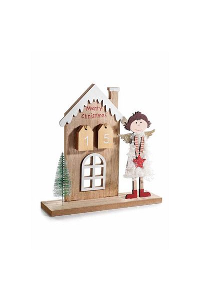Decorer Christmas Calendar Girl 20x6x20.5 cm