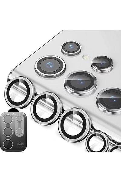 Choice Tempered Glass S24 Plus Sliver Camera Lens Protector For Samsung S24 Ultra S23 Ultra S22 S24 Plus 9h